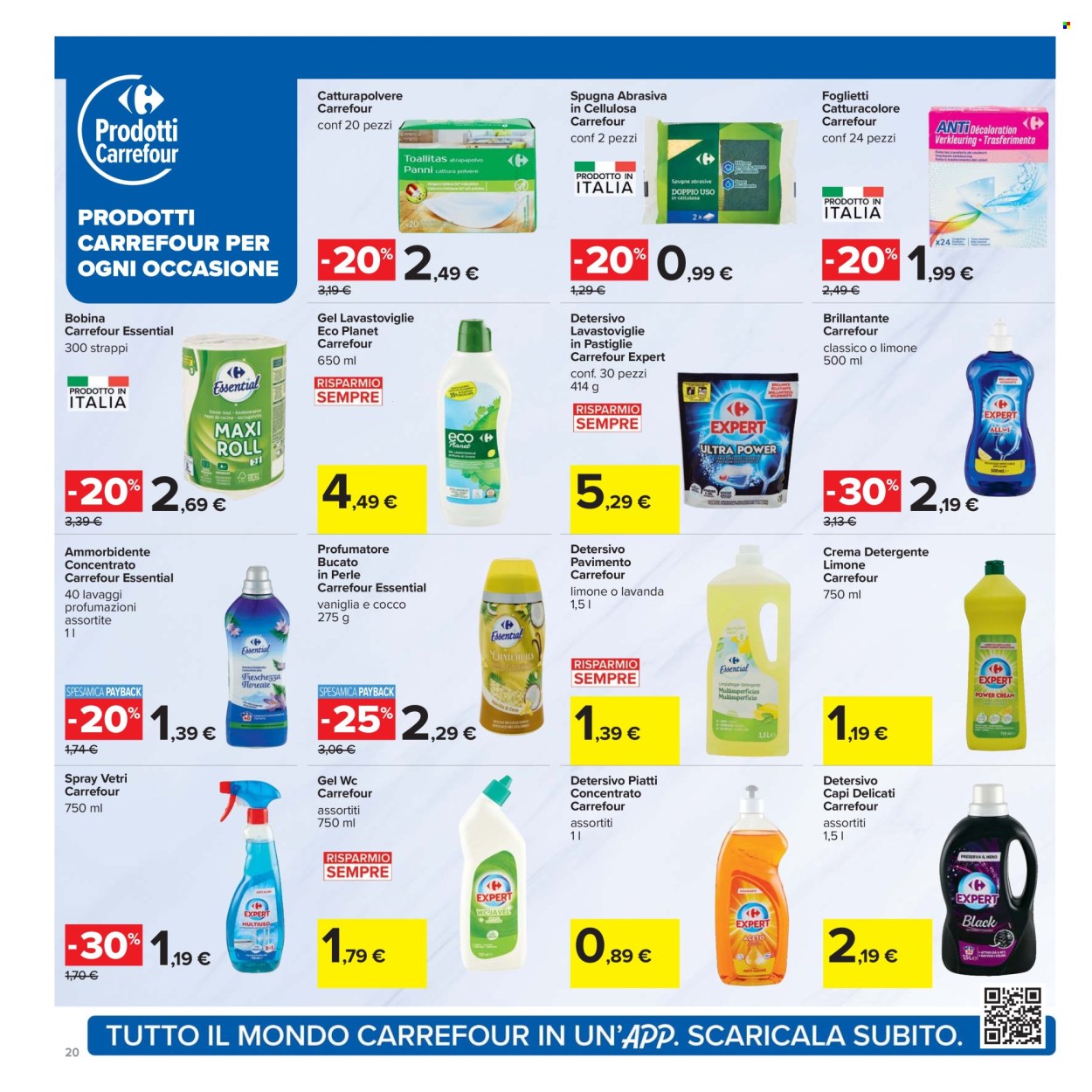 Volantino Carrefour - 21/8/2025 - 4/9/2025. Pagina 20