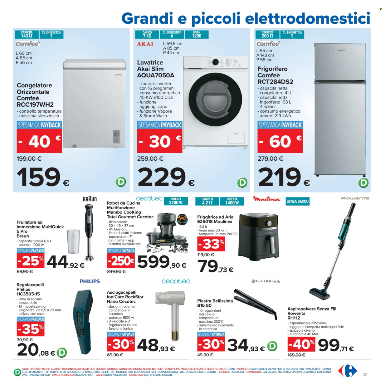 Volantino Carrefour - 21/8/2025 - 4/9/2025. Pagina 31