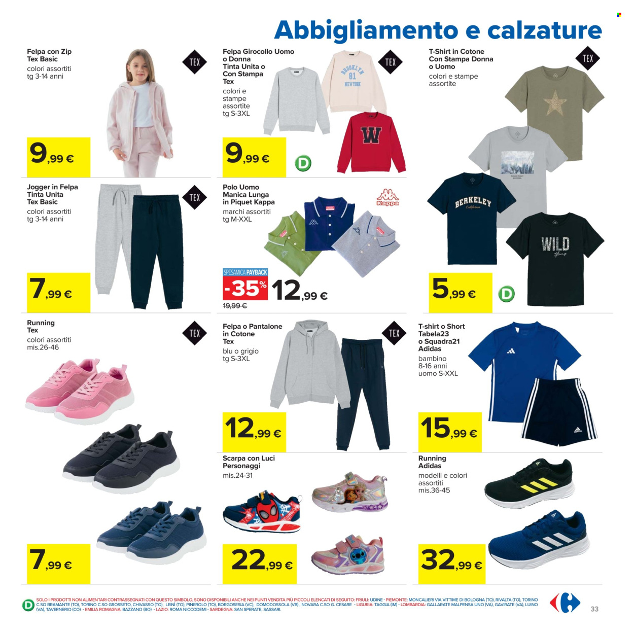Volantino Carrefour - 21/8/2025 - 4/9/2025. Pagina 33