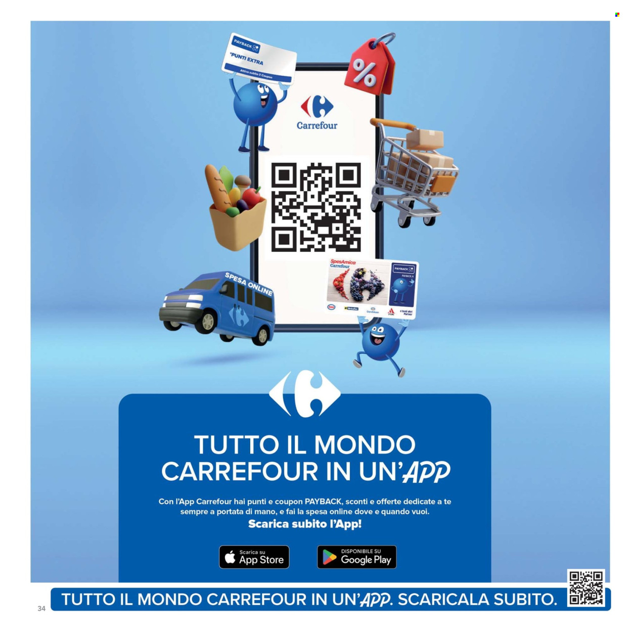 Volantino Carrefour - 21/8/2025 - 4/9/2025. Pagina 34