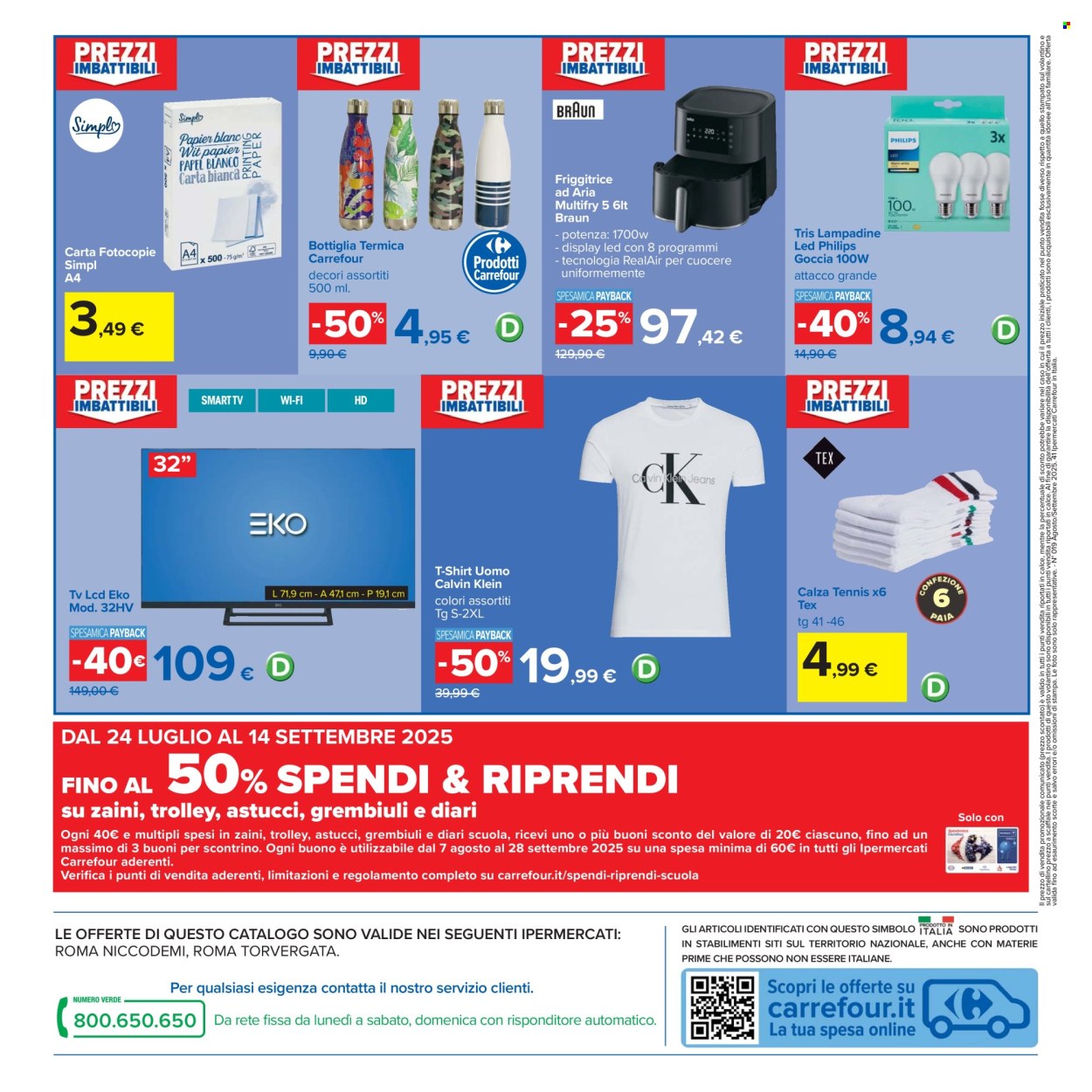 Volantino Carrefour - 21/8/2025 - 4/9/2025. Pagina 36