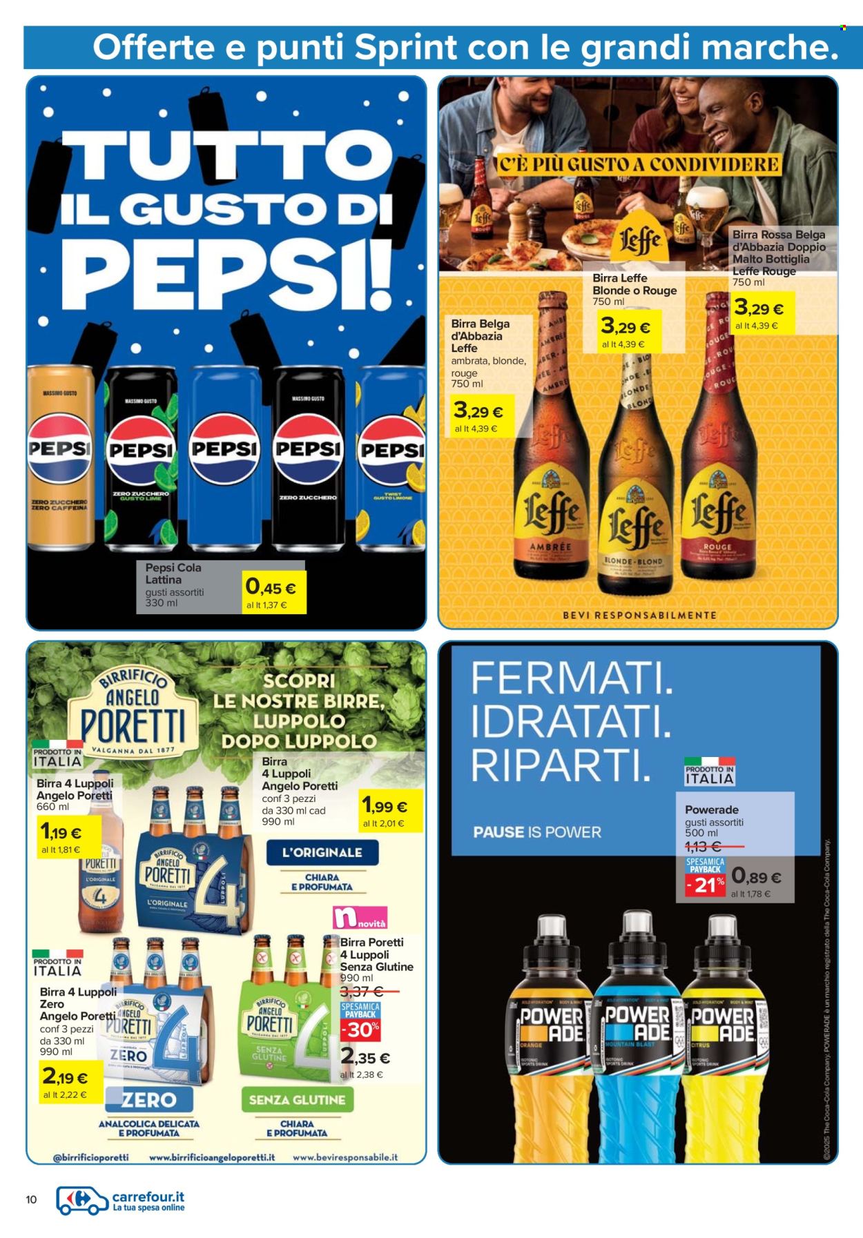Volantino Carrefour - 21/8/2025 - 4/9/2025. Pagina 10