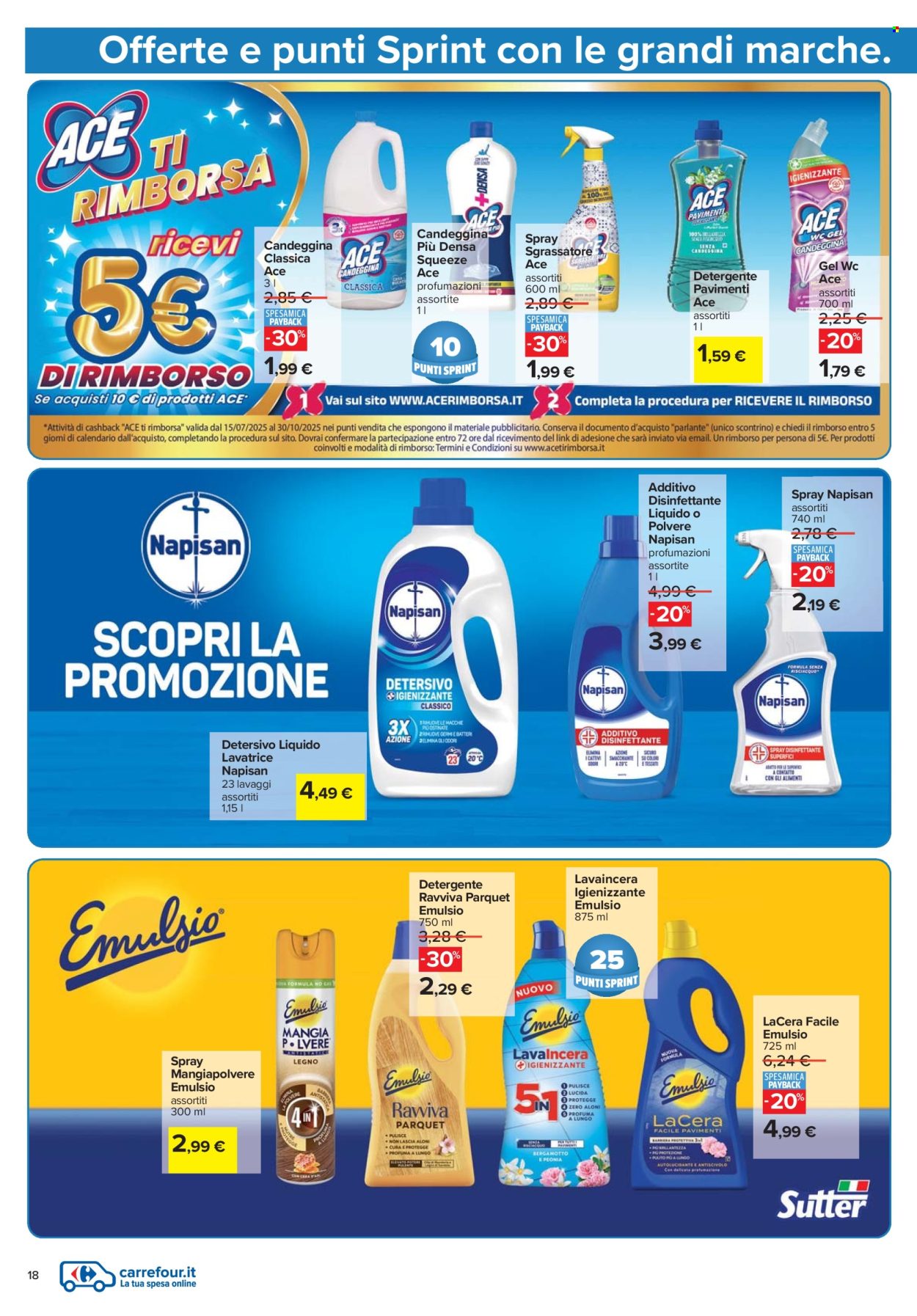 Volantino Carrefour - 21/8/2025 - 4/9/2025. Pagina 18