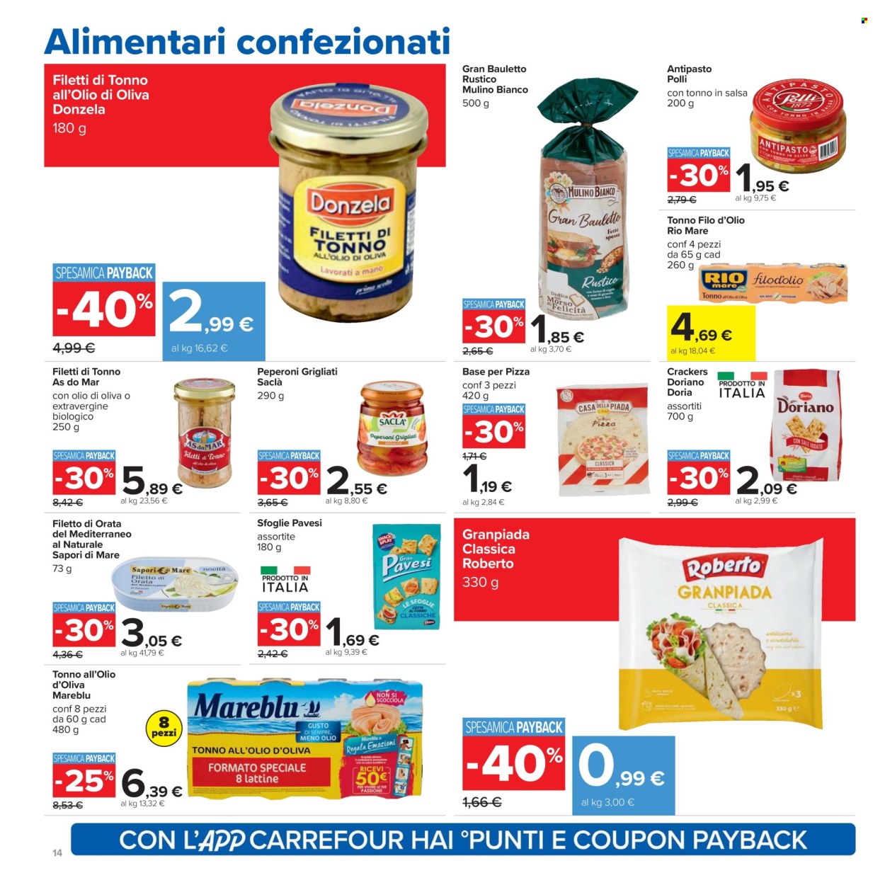 Volantino Carrefour - 21/8/2025 - 4/9/2025. Pagina 14