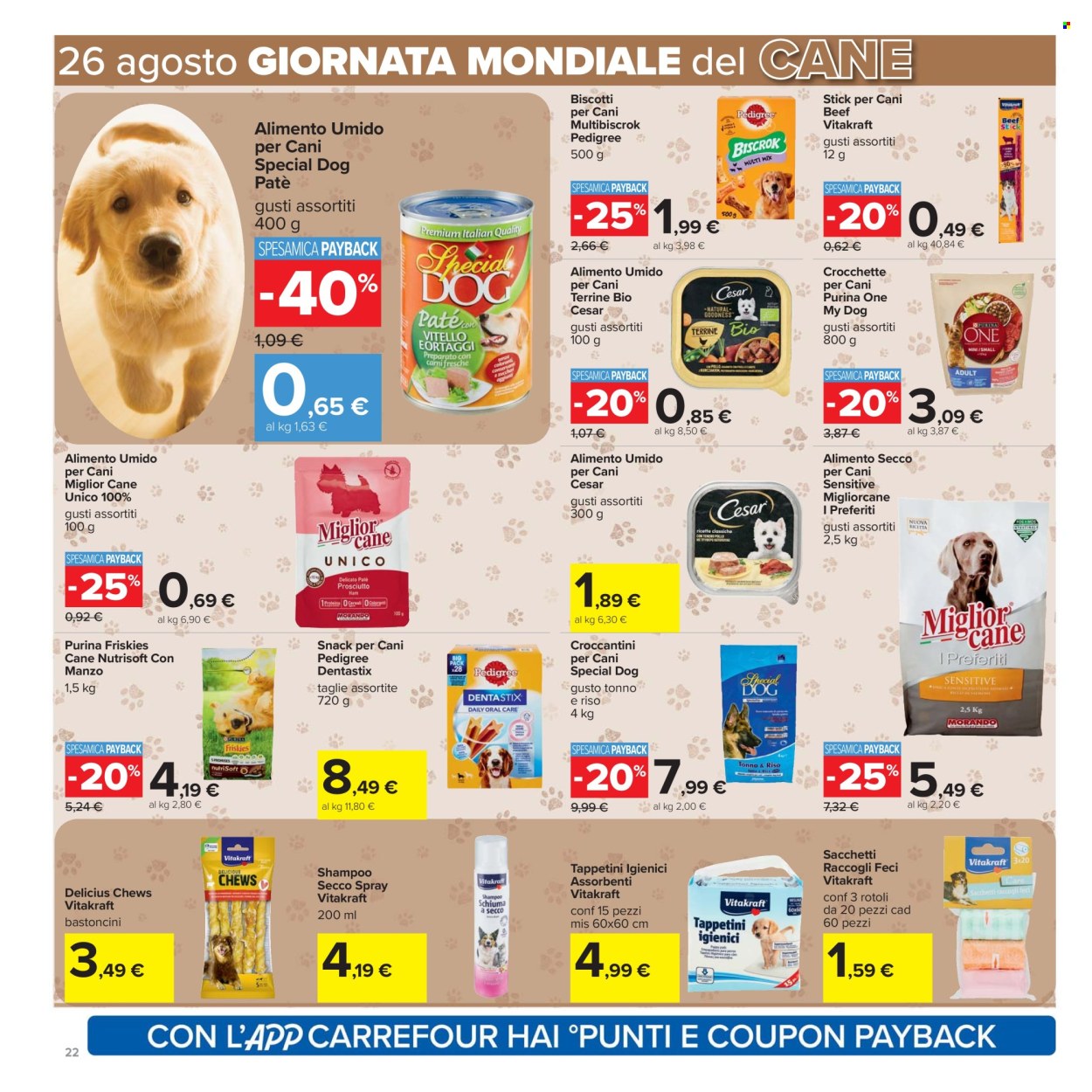 Volantino Carrefour - 21/8/2025 - 4/9/2025. Pagina 22