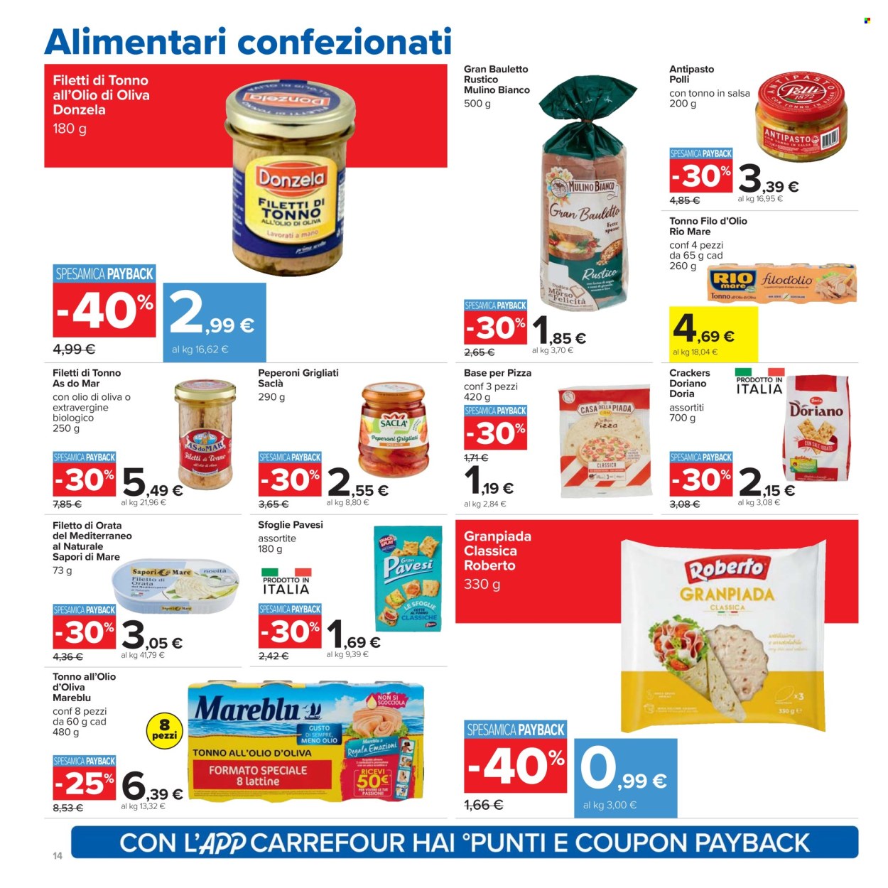 Volantino Carrefour - 21/8/2025 - 4/9/2025. Pagina 14