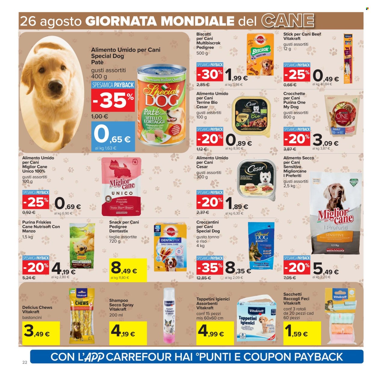 Volantino Carrefour - 21/8/2025 - 4/9/2025. Pagina 22