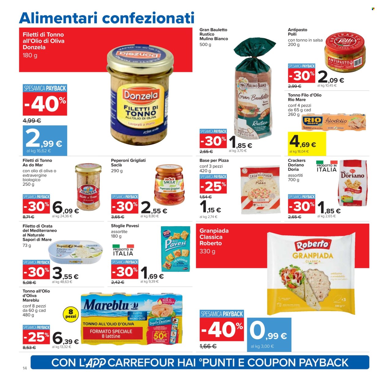 Volantino Carrefour - 21/8/2025 - 4/9/2025. Pagina 14