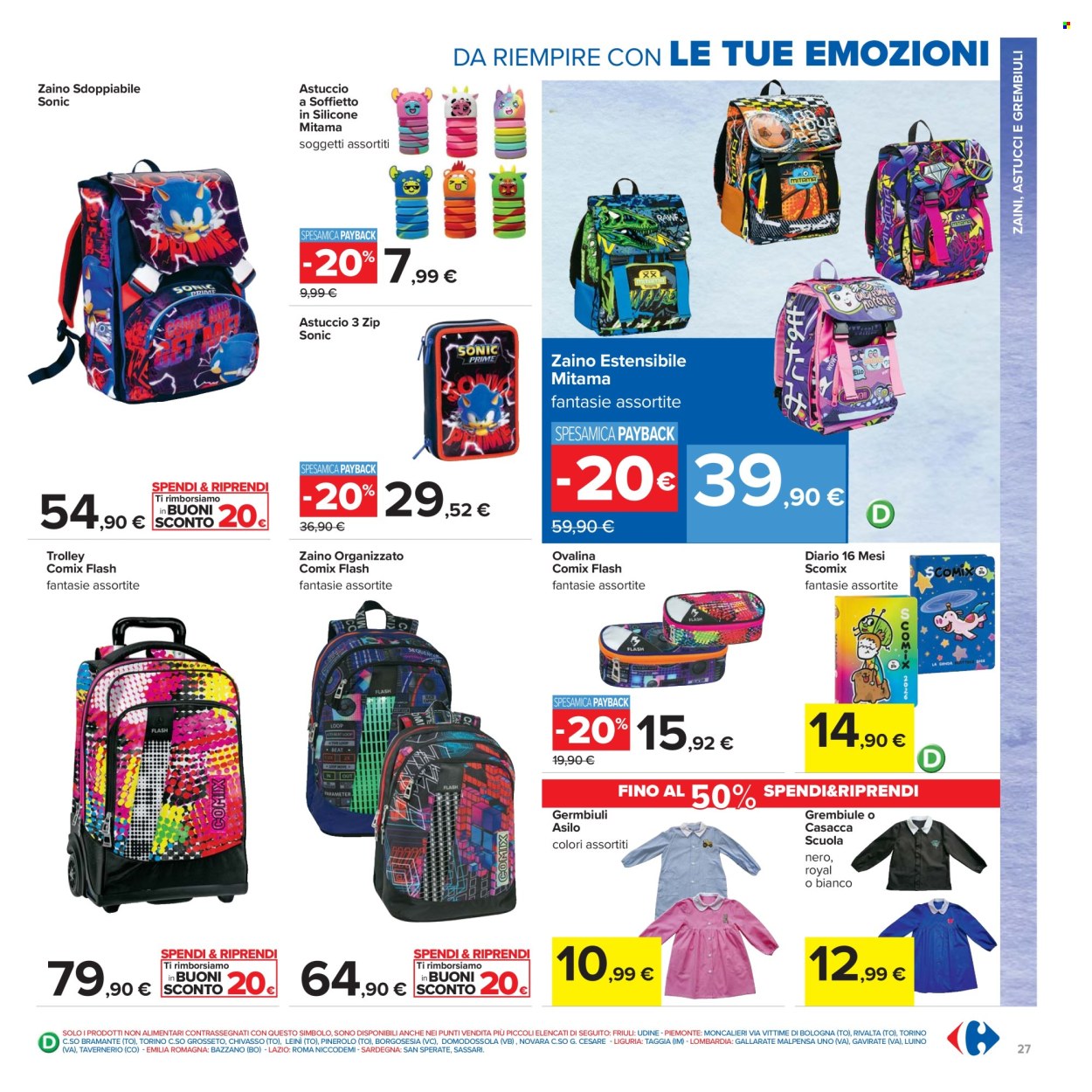 Volantino Carrefour - 21/8/2025 - 4/9/2025. Pagina 27