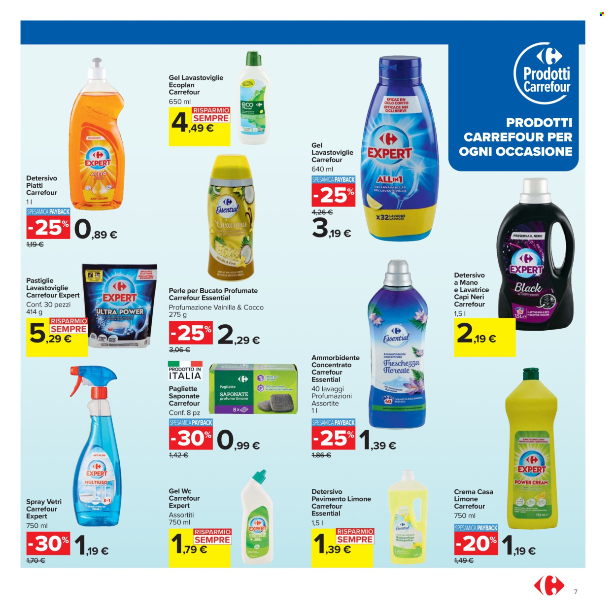 Volantino Carrefour - 21/8/2025 - 4/9/2025. Pagina 7