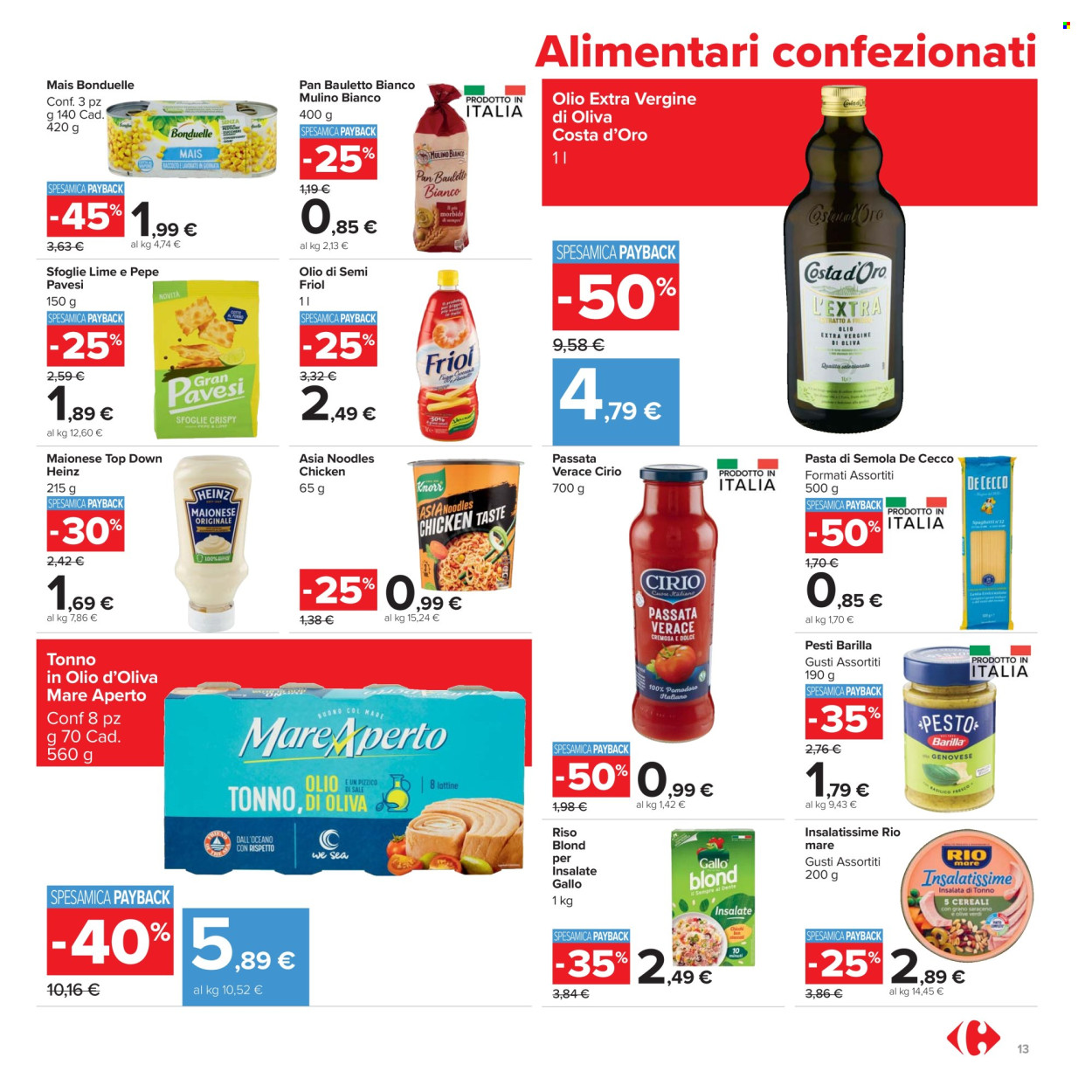 Volantino Carrefour - 21/8/2025 - 4/9/2025. Pagina 13