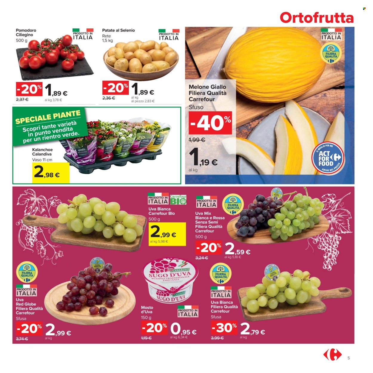 Volantino Carrefour - 21/8/2025 - 4/9/2025. Pagina 5