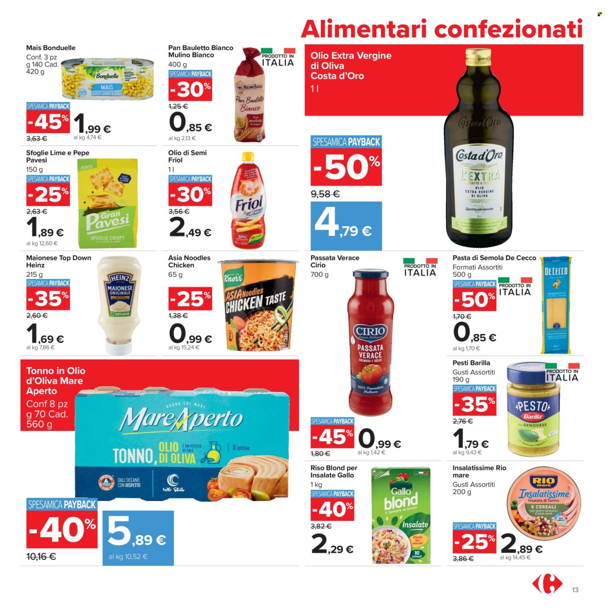 Volantino Carrefour - 21/8/2025 - 4/9/2025. Pagina 13