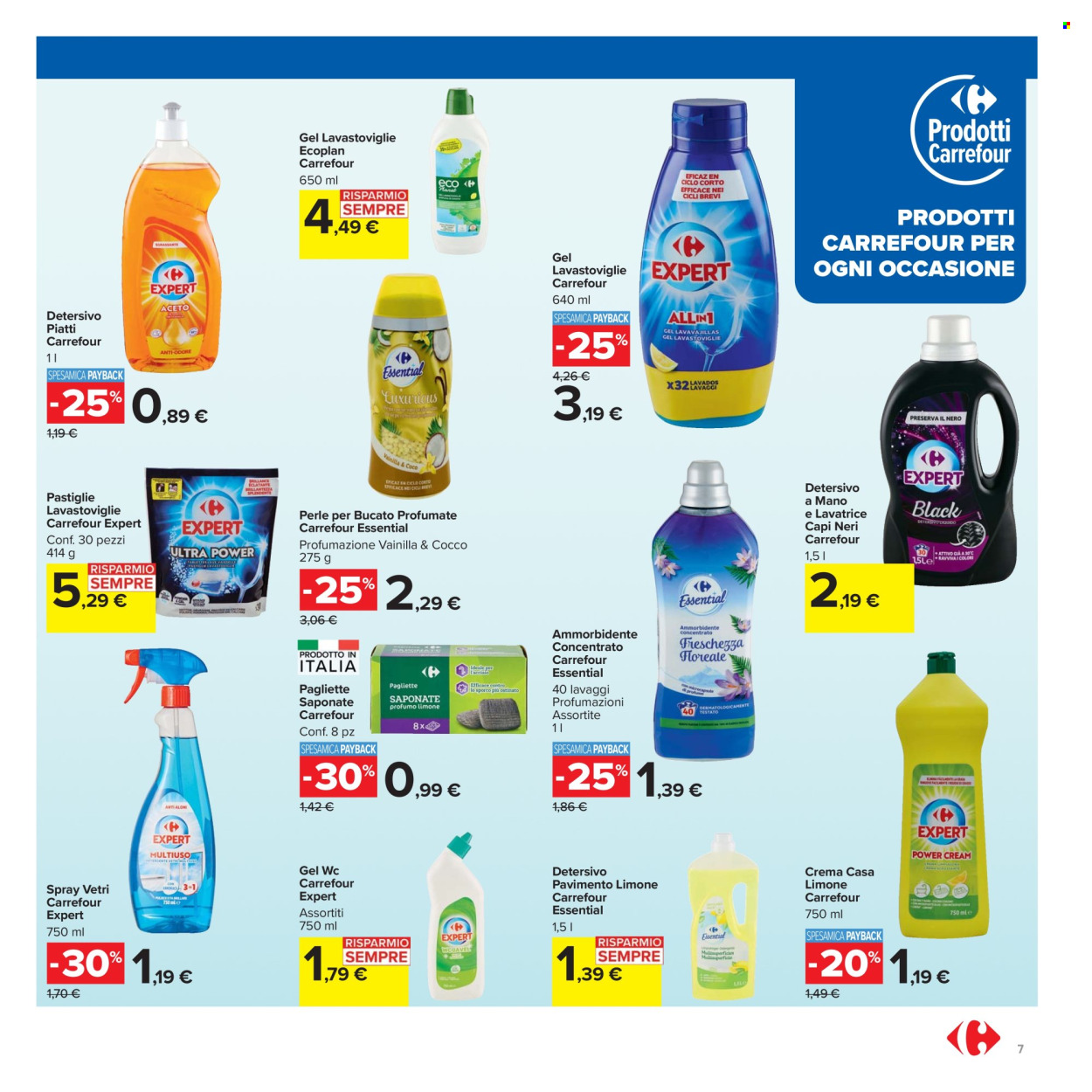 Volantino Carrefour - 21/8/2025 - 4/9/2025. Pagina 7