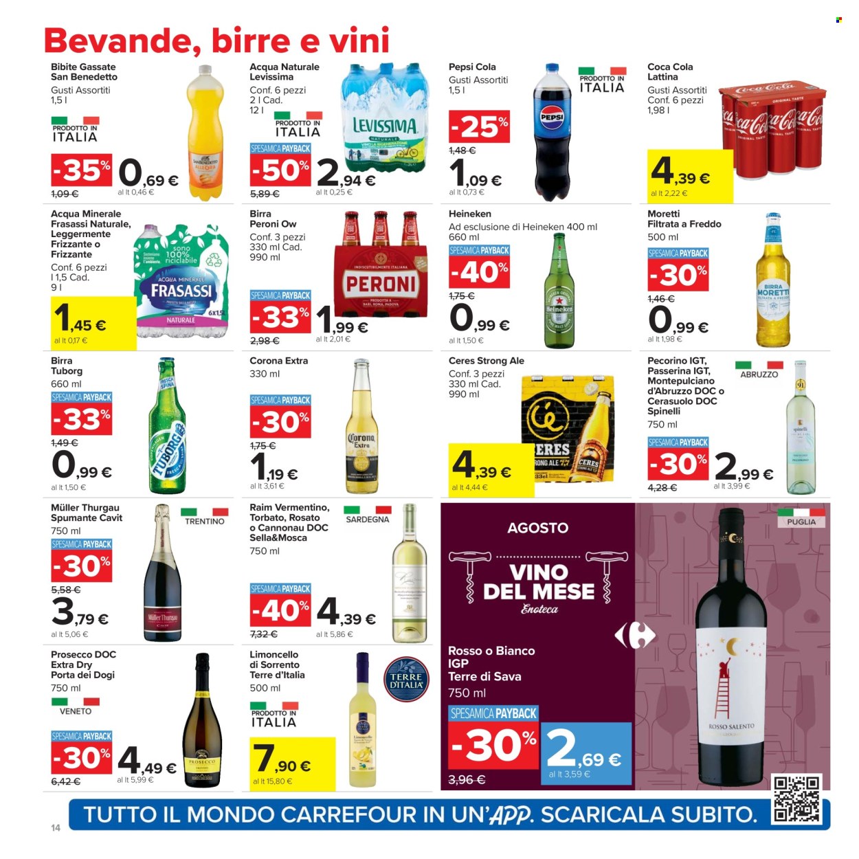 Volantino Carrefour - 21/8/2025 - 4/9/2025. Pagina 14