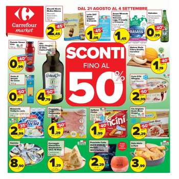 Volantino Carrefour - 21/8/2025 - 4/9/2025.