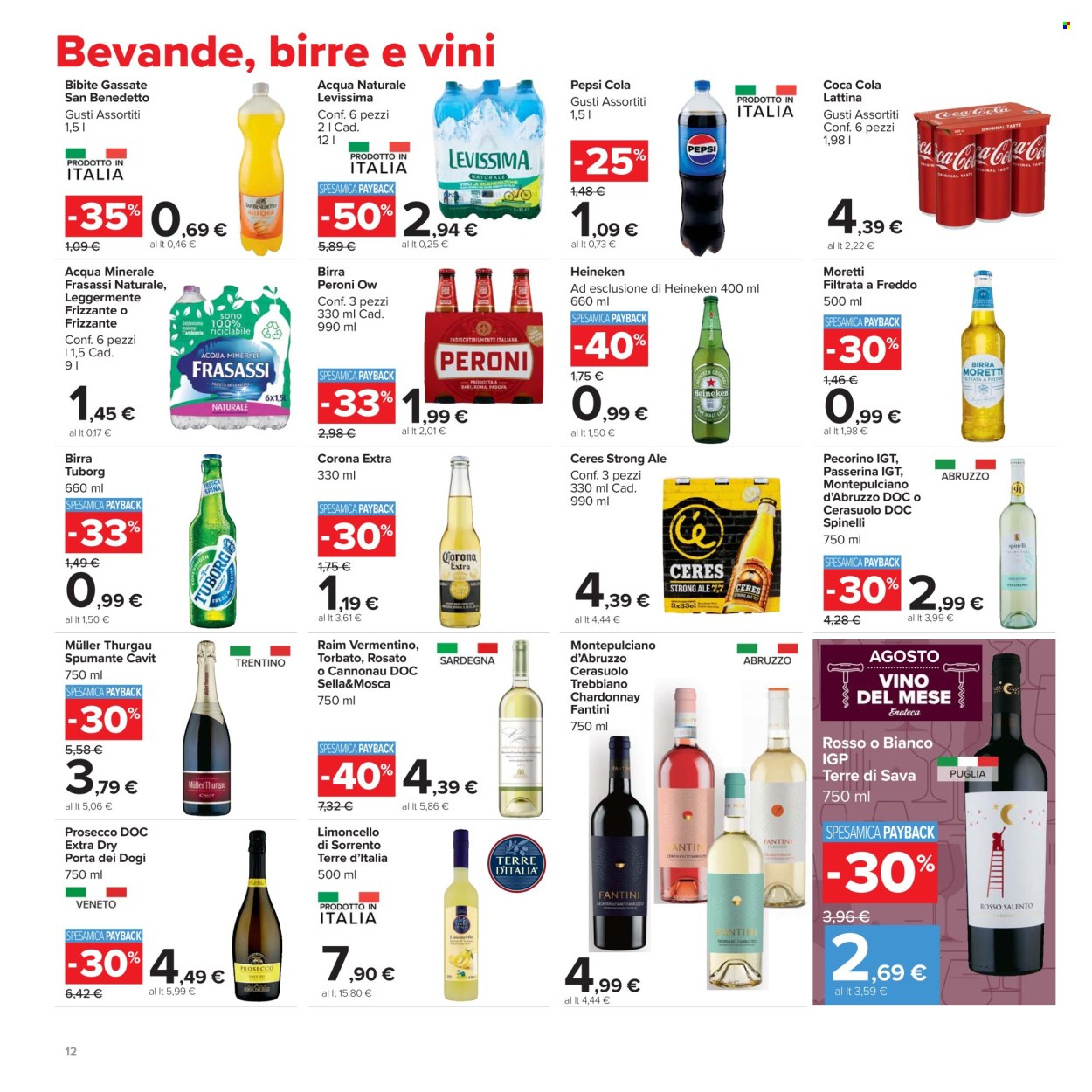 Volantino Carrefour - 21/8/2025 - 4/9/2025. Pagina 12
