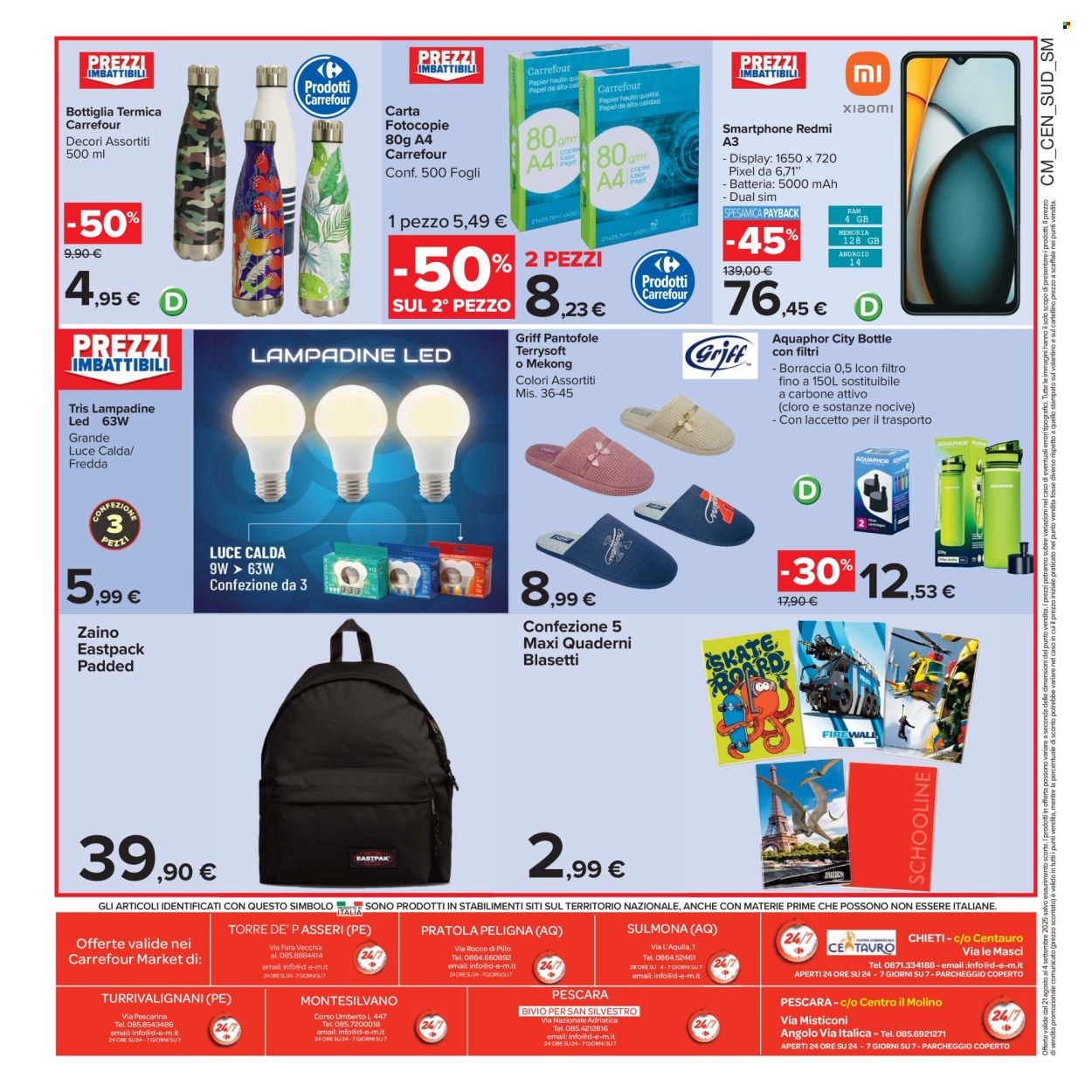 Volantino Carrefour - 21/8/2025 - 4/9/2025. Pagina 16