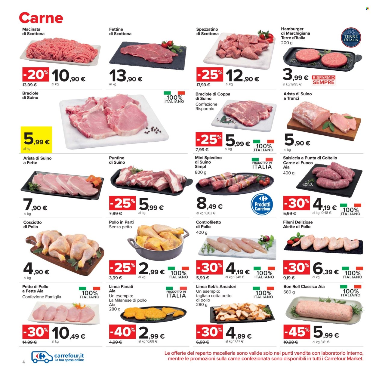 Volantino Carrefour - 21/8/2025 - 4/9/2025. Pagina 4