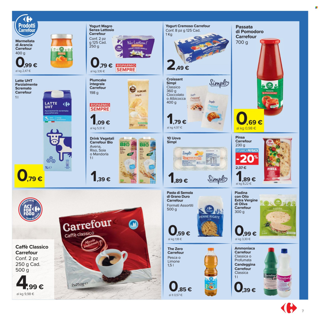 Volantino Carrefour - 21/8/2025 - 4/9/2025. Pagina 7