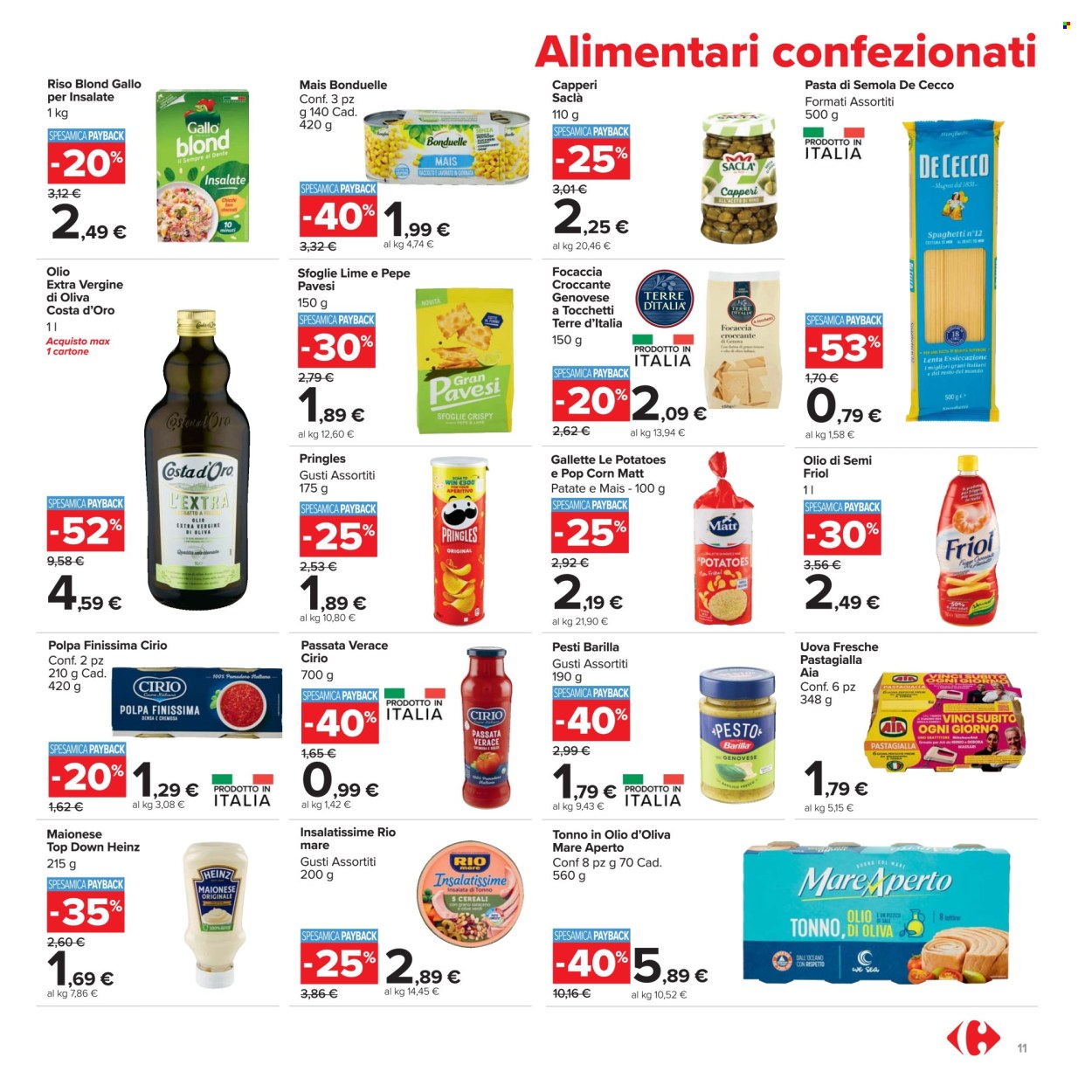 Volantino Carrefour - 21/8/2025 - 4/9/2025. Pagina 11