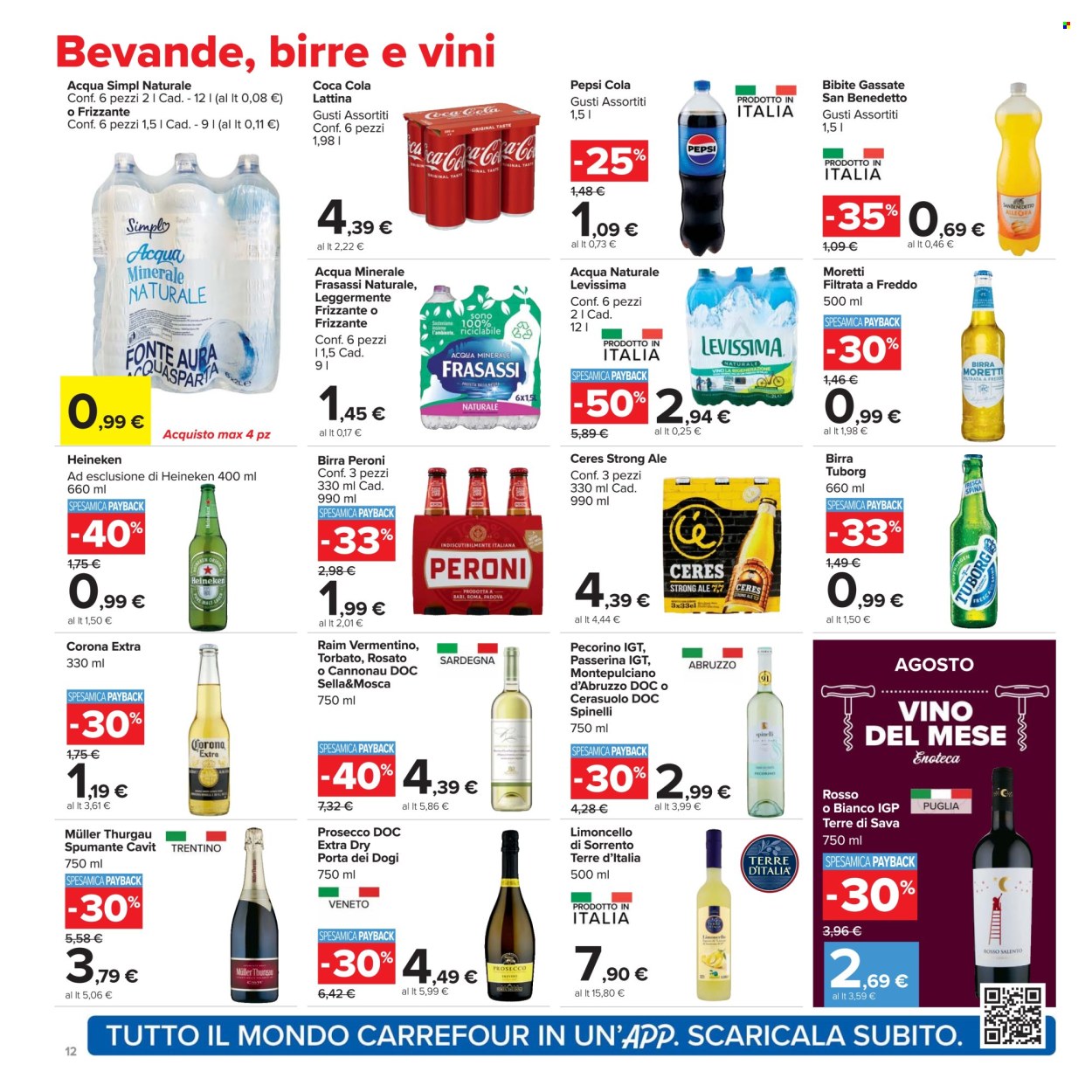 Volantino Carrefour - 21/8/2025 - 4/9/2025. Pagina 12