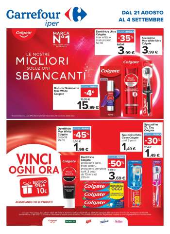 Volantino Carrefour - 21/8/2025 - 4/9/2025.