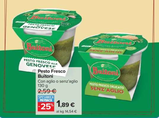 Pesto Fresco Buitoni