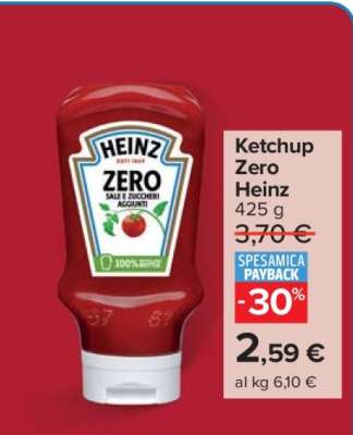 Ketchup Zero Heinz