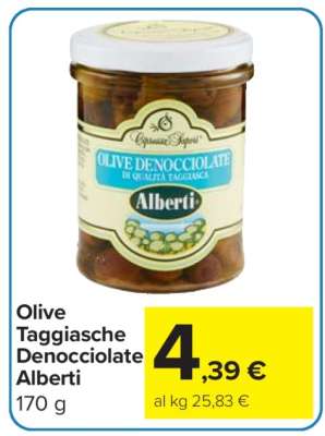 Olive Taggiasche Denocciolate Alberti