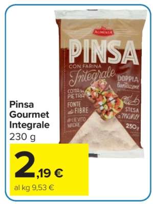 Pinsa Gourmet Integrale