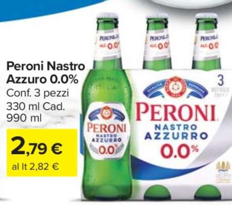 Peroni Nastro Azzurro 0.0%
