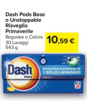 Dash Pods Base o Unstoppable Risveglio Primaverile