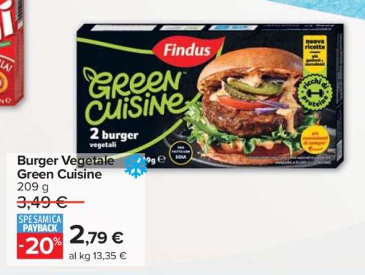 Burger Vegetale Green Cuisine