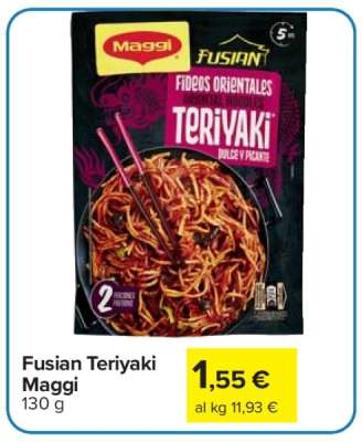 Fusian Teriyaki Maggi