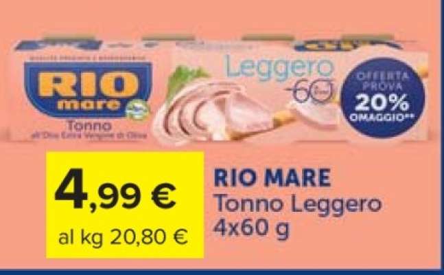 RIO MARE Tonno Leggero
