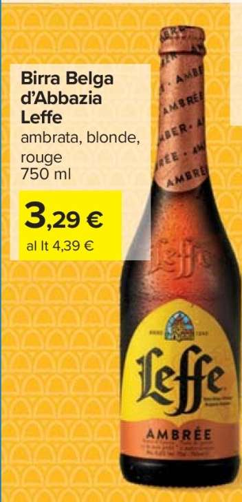 Birra Belga d'Abbazia Leffe