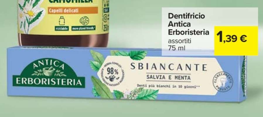 Dentifricio Antica Erboristeria