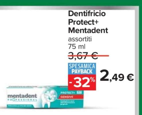 Dentifricio Protect+ Mentadent
