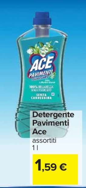 DETERGENTE PAVIMENTI ACE
