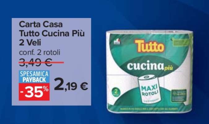 Carta Casa Tutto Cucina Più 2 Veli