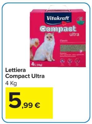 Lettiera Compact Ultra