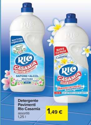 Detergente Pavimenti Rio Casamia