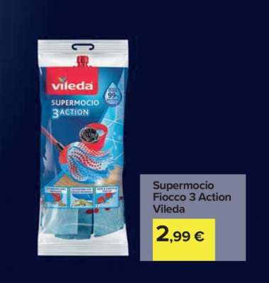 Supermocio Fiocco 3 Action Vileda
