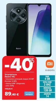 Smartphone Redmi 14C