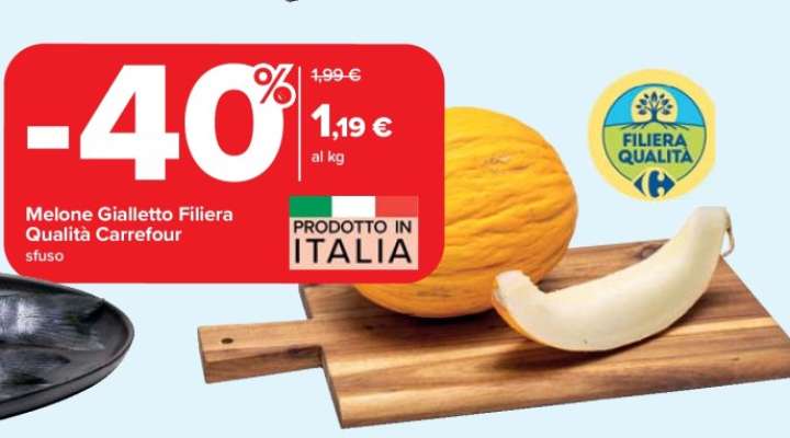 Melone Gialletto Filiera Qualita Carrefour