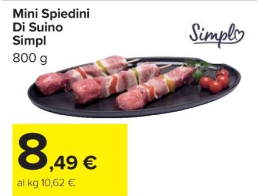 Mini Spiedini Di Suino Simpl