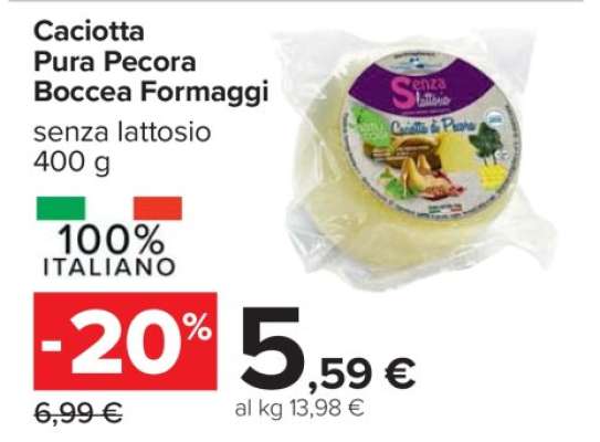 Caciotta Pura Pecora Boccea Formaggi