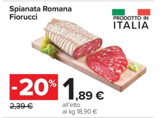 Spianata Romana Fiorucci