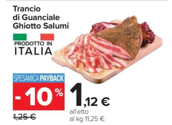 Trancio di Guanciale Ghiotto Salumi